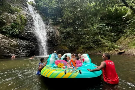 Biausevu Waterfall & Hiking Tour in Sigatoka Fiji