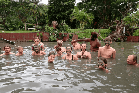 Exploring exciting Wonders of Sabeto Hot Springs and Mud Pool tour with Tour Fiji Tours