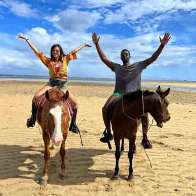 Coral Coast Horse Riding in Fiji with Fijian Hooves and Lovo Delights